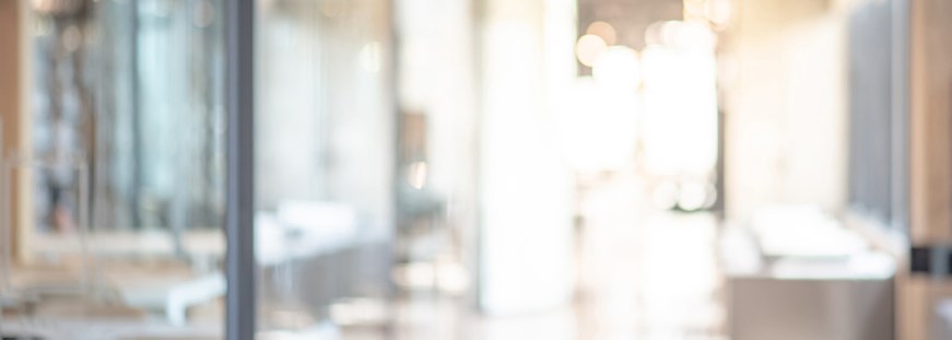 Decorative banner with light